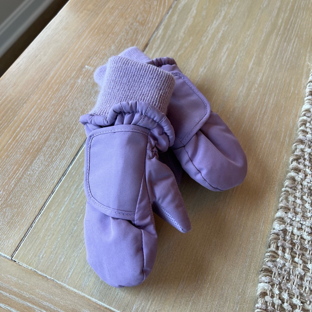 N’Ice Caps Toddler Purple Snow Mittens
